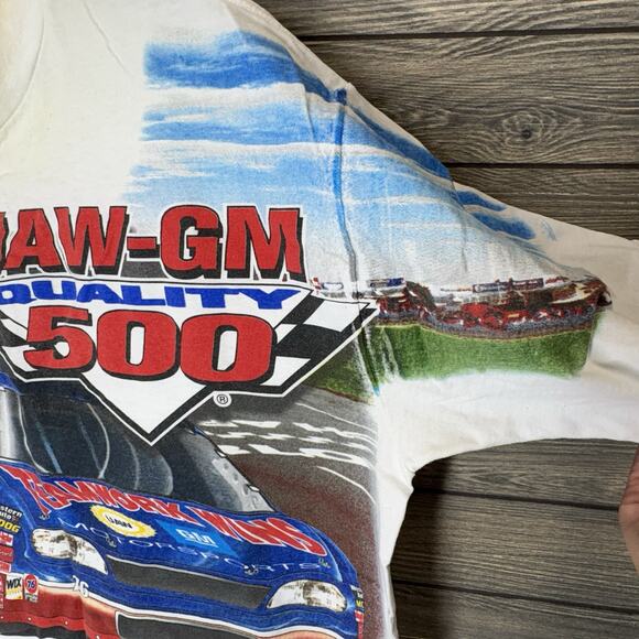 Vintage 1998 NASCAR Winston Cup Series Charlotte UAW-GM 500 Size XXL Chase Auth - Picture 4 of 12